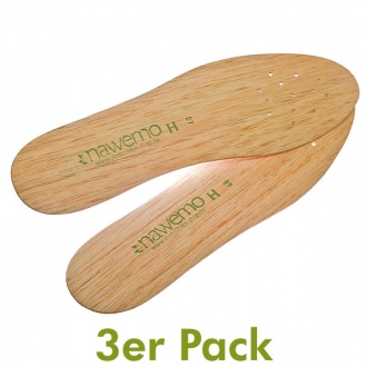 Zedernsohlen, Gr��en 35-50 (3er Pack)