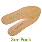 Zedernsohlen, Gr��en 35-50 (3er Pack)